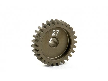 NARROW ALU PINION GEAR - HARD COATED 27T / 48