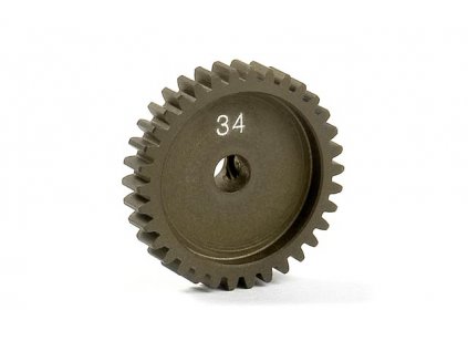 NARROW ALU PINION GEAR - HARD COATED 34T / 48