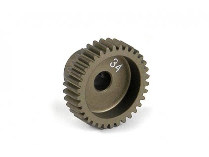 NARROW ALU PINION GEAR - HARD COATED 34T / 64