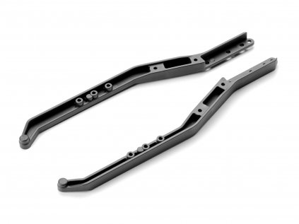 COMPOSITE CHASSIS SIDE GUARDS FOR BENT SIDES CHASSIS L+R - GRAPHITE