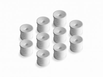 STADIUM TRUCK WHEEL AERODISK WITH 12MM HEX - WHITE (10)