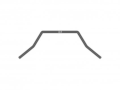 ANTI-ROLL BAR FOR BALL-BEARINGS - REAR 2.4 MM