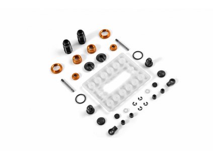 ALU SHOCK ABSORBER-SET - ORANGE (2)