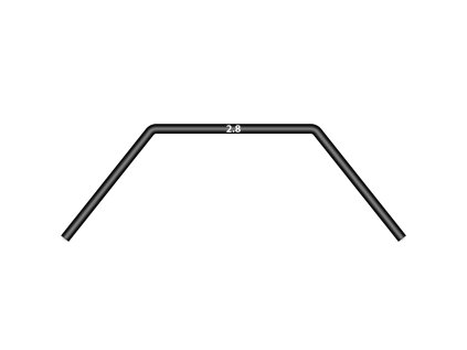 ANTI-ROLL BAR REAR 2.8MM