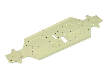 XB8'21 ALUMINUM CHASSIS - SWISS 7075 T6 (3MM)