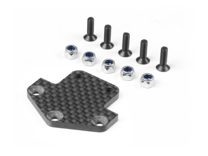 GT GRAPHITE REAR DIFFUSOR ADAPTER PLATE 3.0MM