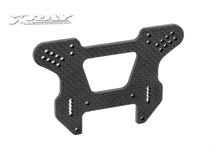 GRAPHITE FRONT SHOCK TOWER - CNC MACHINED 3.5MM