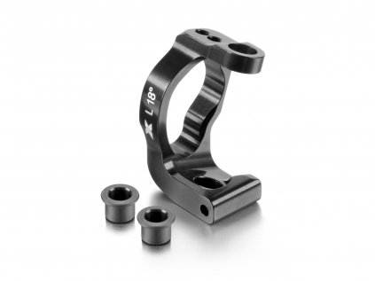 ALUMINUM CASTER BLOCK 18° LEFT - SWISS 7075 T6