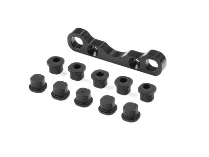 XB8 ALU REAR LOWER SUSP. HOLDER FOR SEMI-SPLIT BULKHEAD - FRONT