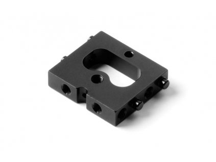 ALU FORWARD SERVO MOUNT - BLACK