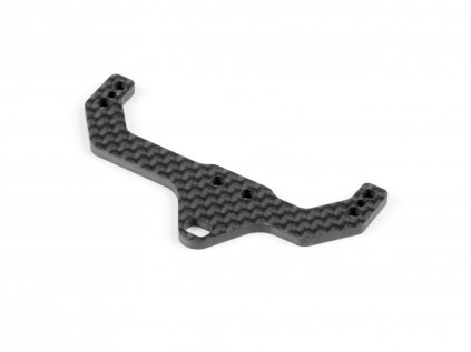 X10'22 GRAPHITE REAR POD UPPER PLATE 2.5MM
