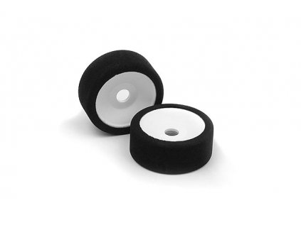 FRONT FOAM TIRE MOUNTED WITH HEX HUB (45DEG) - MEDIUM