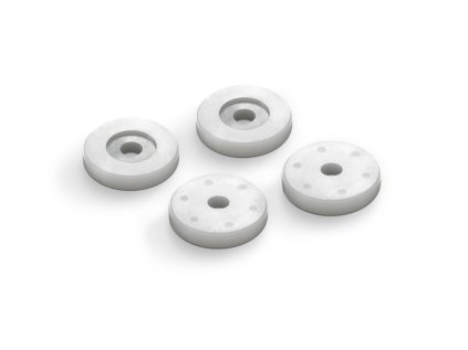 PRECISION GROUND SHOCK PISTON BLANKS 2.5mm - BIG BORE (4)
