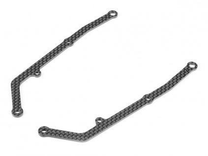 X12 GRAPHITE SIDE BRACE 2.0MM - THINNER - RIGHT & LEFT