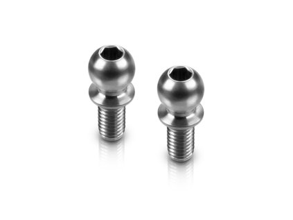 HUDY TITAN BALL STUD D=4.9 / L=6 / S=3.5 / 2mm HEX (2)