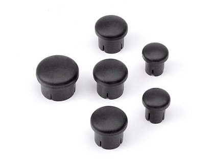 Plastic Cap For Handle ( Set -  3+2+1) Black