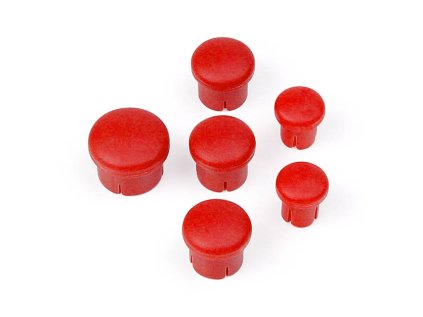 Plastic Cap For Handle ( Set -  3+2+1) Red