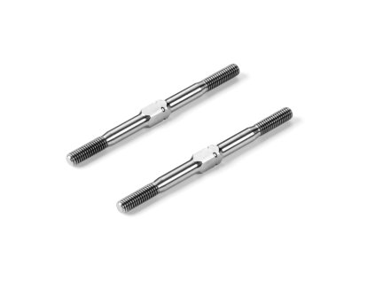 HUDY Titanium Adjustable Turnbuckle 45mm M3 L/R (2)