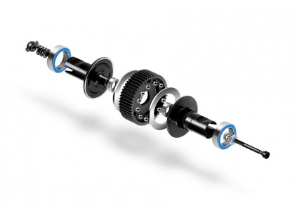 BALL ADJUSTABLE DIFFERENTIAL - LCG - SET - HUDY SPRING STEEL™