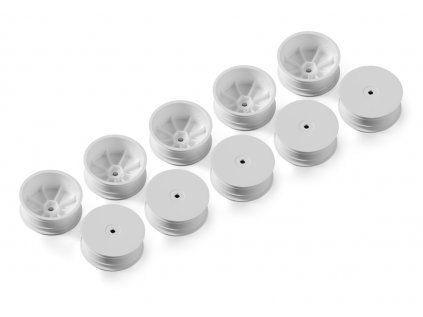 2WD FRONT WHEEL AERODISK WITH 12MM HEX - WHITE (10)