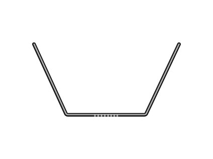 ANTI-ROLL BAR FRONT 2.8MM