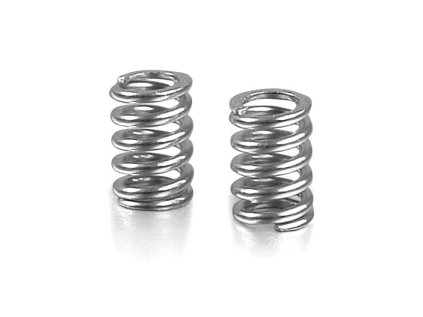 SPRING C=7.8 FOR GEAR BOX - MEDIUM - SILVER  (2)