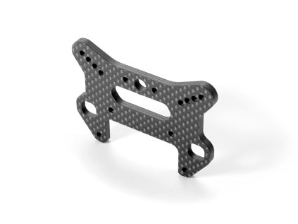 GT GRAPHITE FRONT SHOCK TOWER - CNC MACHINED 3.5MM