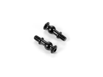 BALL STUD 6.8MM WITH BACKSTOP L=8MM - M4x6 (2)