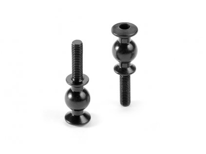 BALL STUD 6.8MM WITH BACKSTOP L=6MM - M3x11 (2)