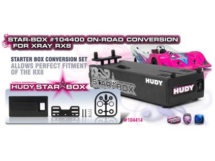STAR-BOX #104400 ON-ROAD CONVERSION FOR XRAY RX8