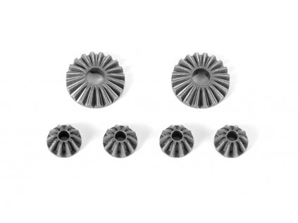 STEEL DIFF BEVEL & SATELLITE GEARS - V2 (2+4)