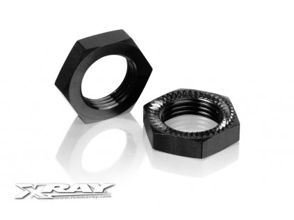 WHEEL NUT - RIBBED - HARD COATED (2)
