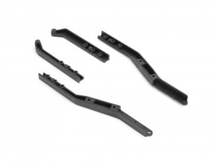 SCX COMPOSITE CHASSIS SIDE GUARDS FOR BENT SIDES CHASSIS L+R
