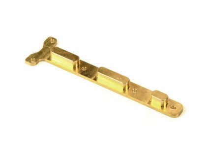 BRASS REAR CHASSIS BRACE WEIGHT 40G
