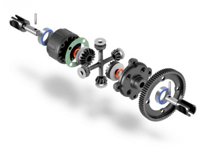 XRAY XB4 ACTIVE DIFFERENTIAL - FRONT/REAR - SET
