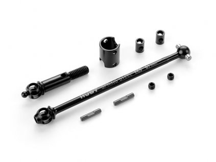 ECS FRONT DRIVE SHAFT 83MM WITH 2.5MM PIN - HUDY SPRING STEEL™ - SET