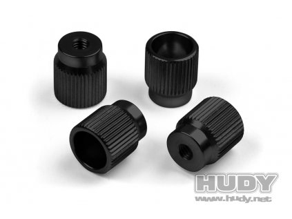 ALU NUT FOR 1/10 TOURING SET-UP SYSTEM (4)