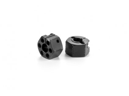 ALU WHEEL HUB 12MM - 4 SLOTS - OFFSET "+3.00MM" (2)