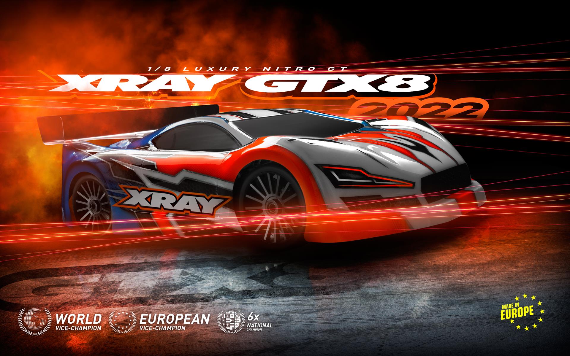 XRAY GTX'23 1/8 LUXURY NITRO ONROAD GT CAR XRAYstore
