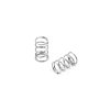 Spring 4.25 Coils 3.6X7.5X0.35mm; C=0.7 - Silver (Soft) (2)