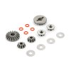 DIFF BEVEL & SATELLITE GEARS FOR O-RINGS - SET