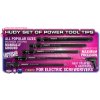 SET OF POWER TOOL TIPS 2.0, 2.5, 3.00MM + 4.0, 5.8 PHILLIPS
