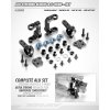 ALUMINUM STEERING BLOCKS & C-HUBS - SET