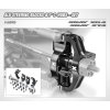 ALUMINUM STEERING BLOCKS & 7° C-HUBS - SET
