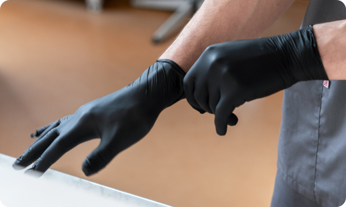 Rukavice z nitrilu a ich použitie