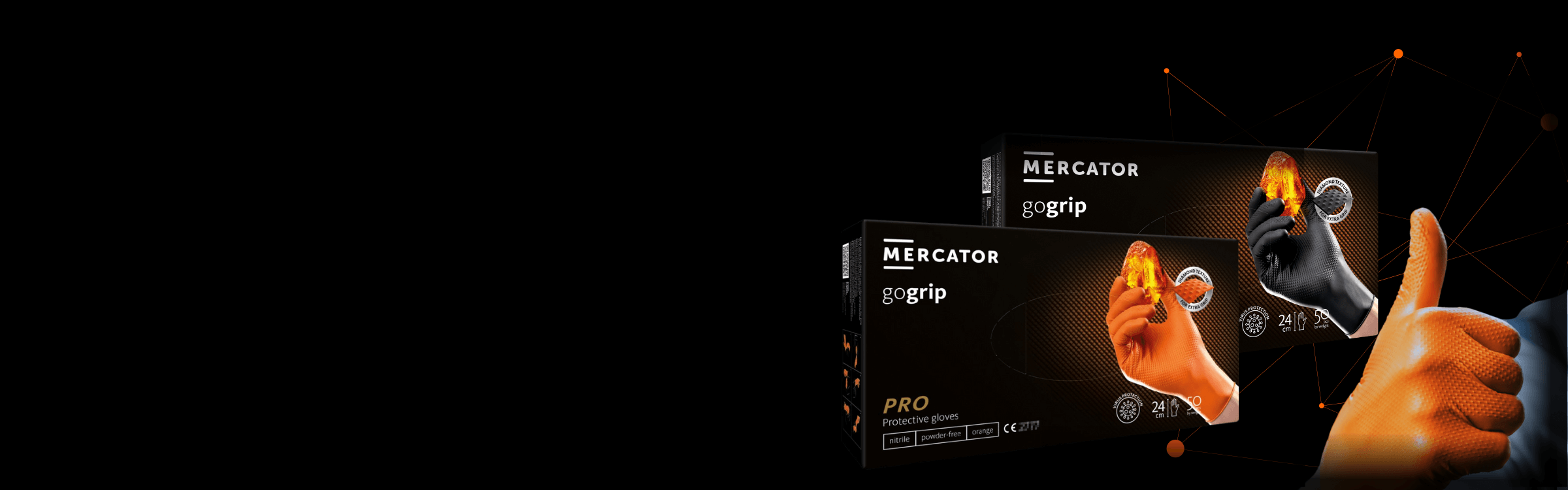 Nitrilové rukavice gogrip