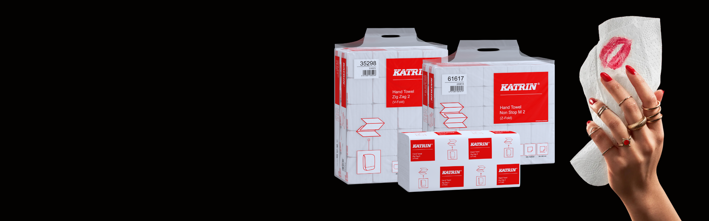 Skladané utierky KATRIN