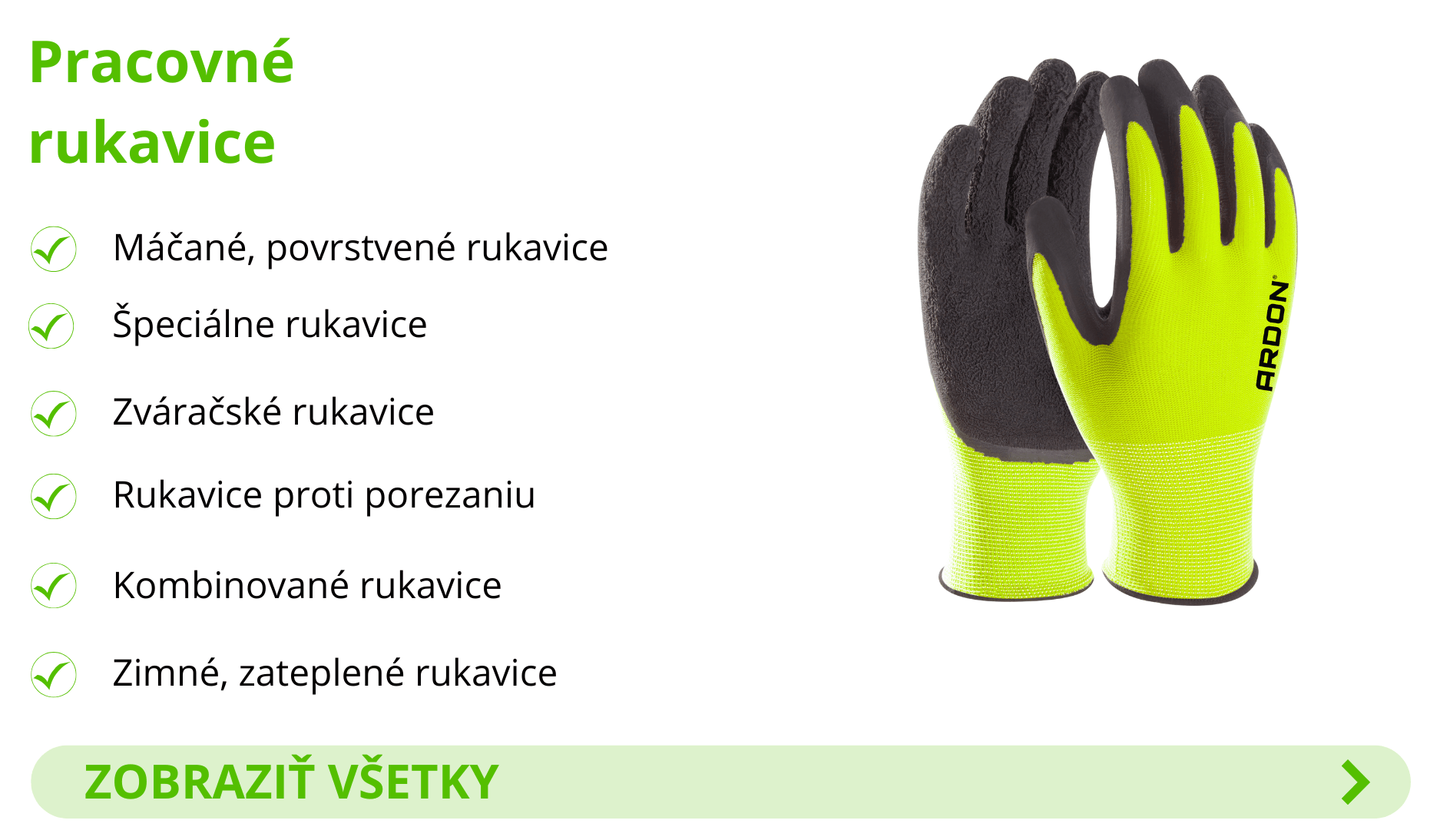 Pracovné rukavice