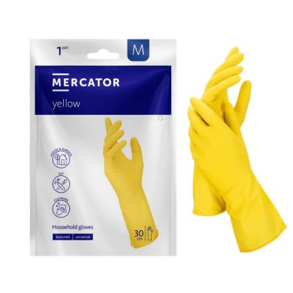 Mercato yellow ochranné rukavice 1 par xrukavice
