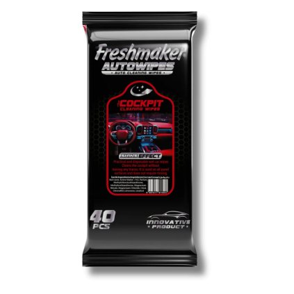 Vlhcene utierky na auto palubovka Freshmaker 40 ks